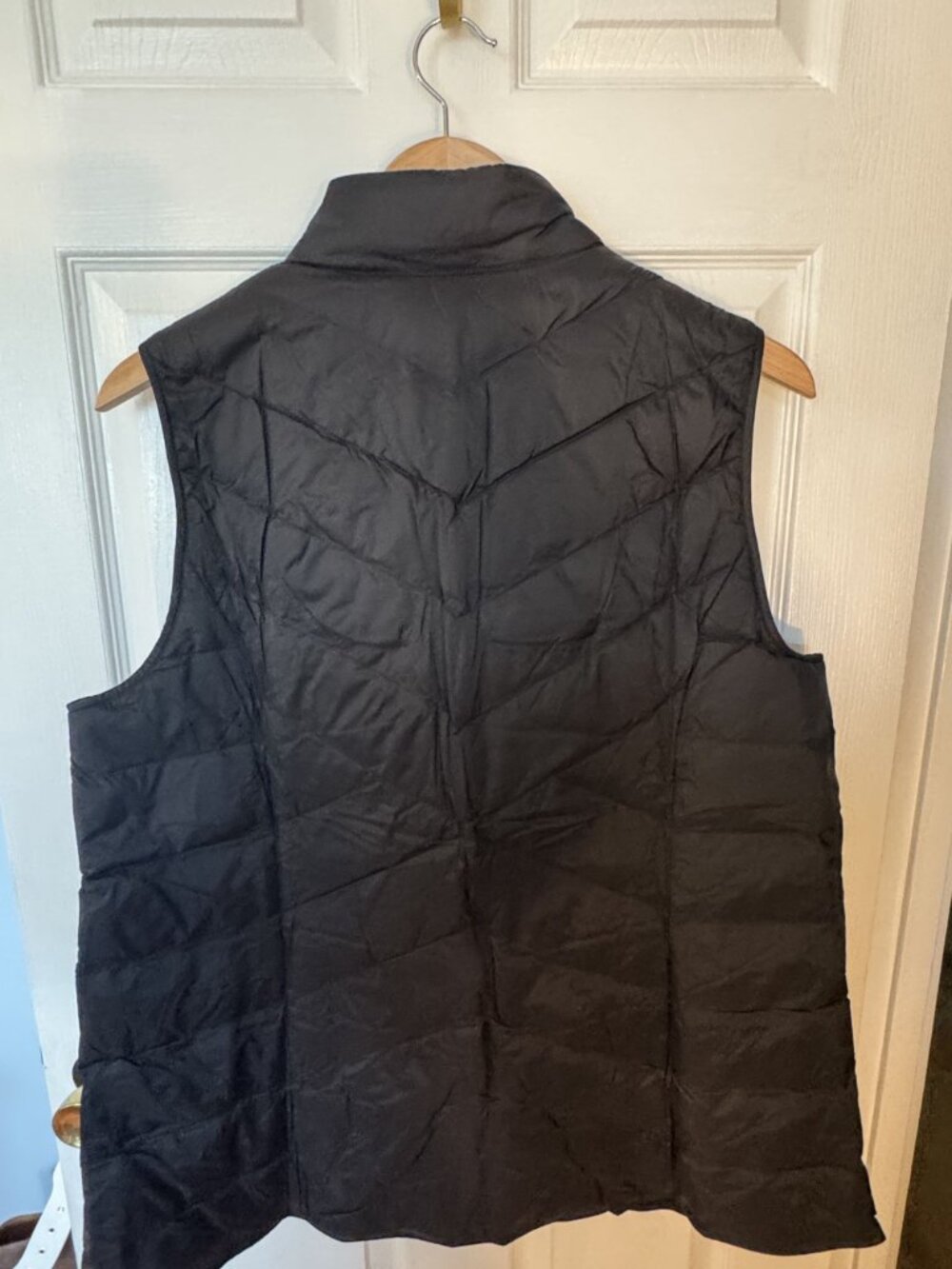NWT J. Jill Womens Black 2X Down Puffer Vest - Picture 7 of 10